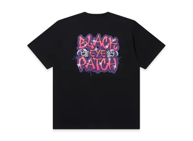 BlackEyePatch Crossbones Small Og Graffiti Tee "Black"