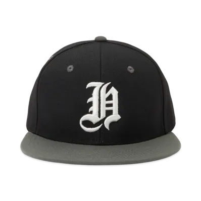 Hide and Seek H Baseball Cap "Black/Charcoal Gray"