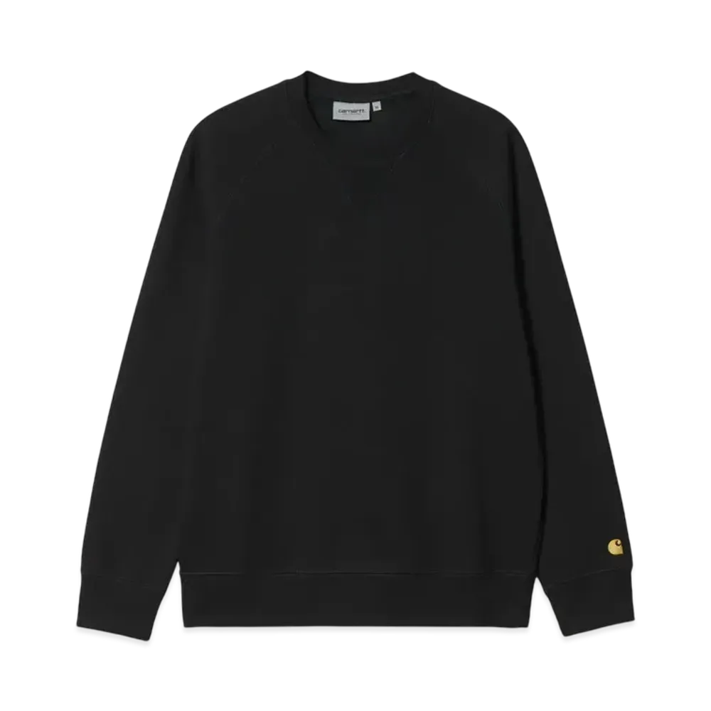 Carhartt WIP Chase Sweatshirt "Black / Gold"