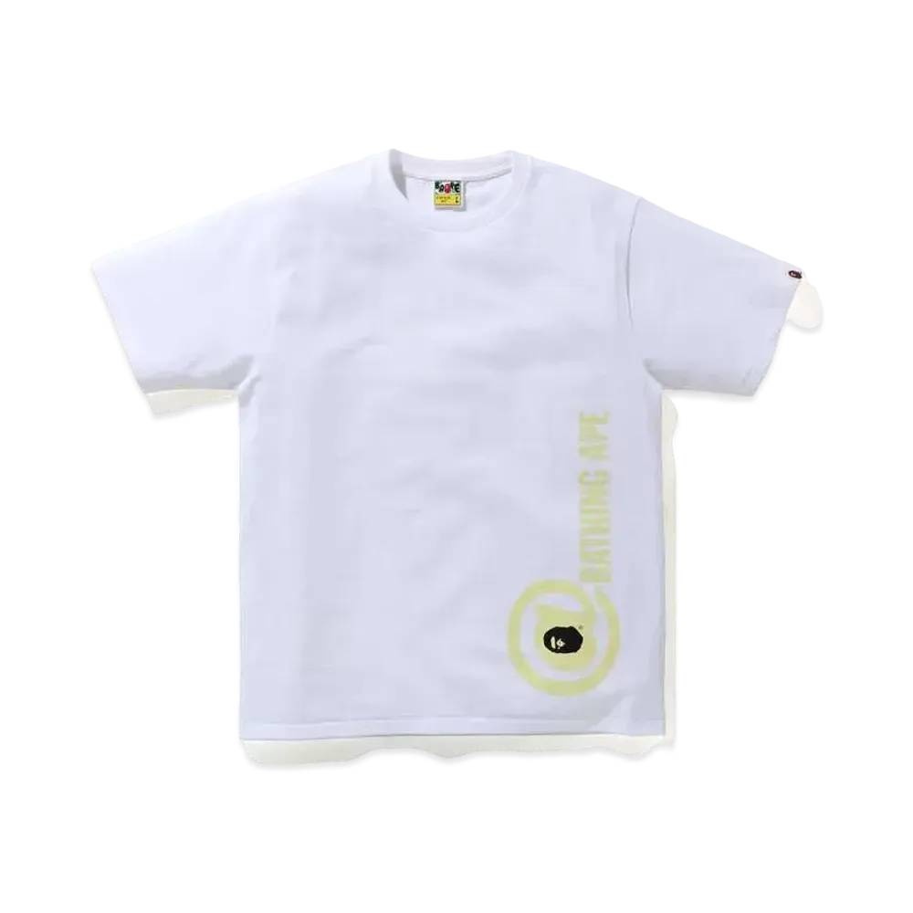 A BATHING APE PUNCTUATION TEE 2 "White"