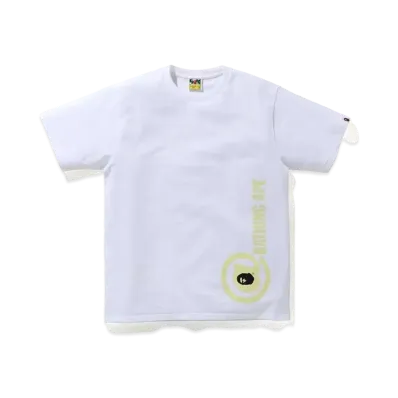 A BATHING APE PUNCTUATION TEE 2 "White"