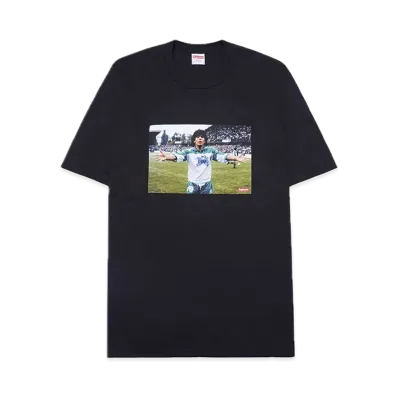 Supreme Maradona Tee "Black"