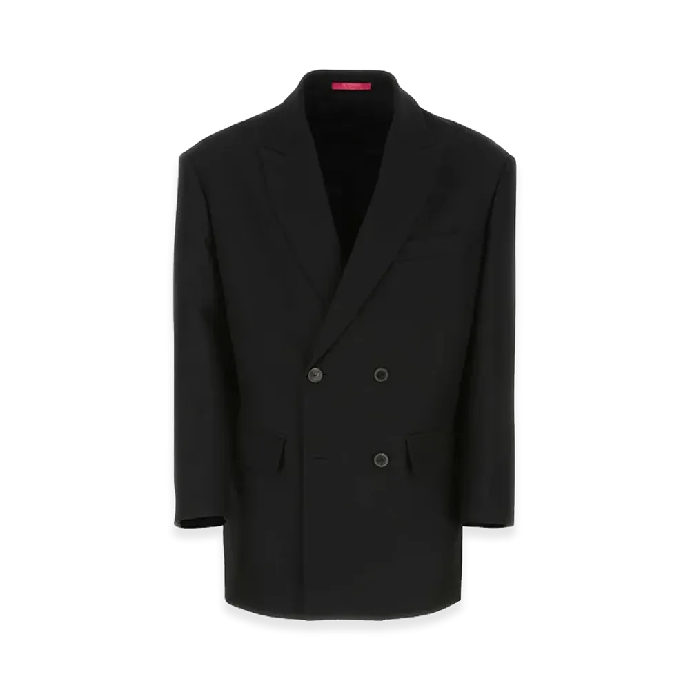 Valentino Wool Blend Blazer "Black"