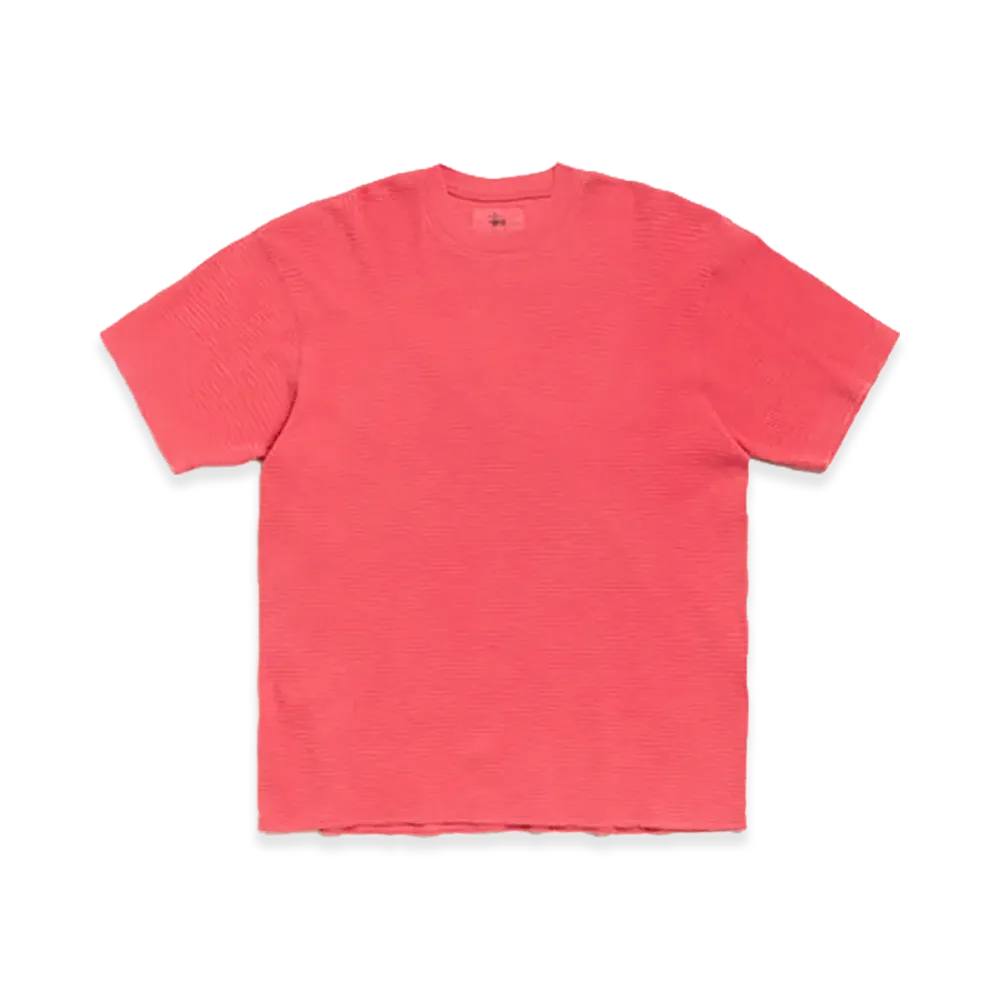 Stussy Pigment Dyed SS Thermal "Washed Red"