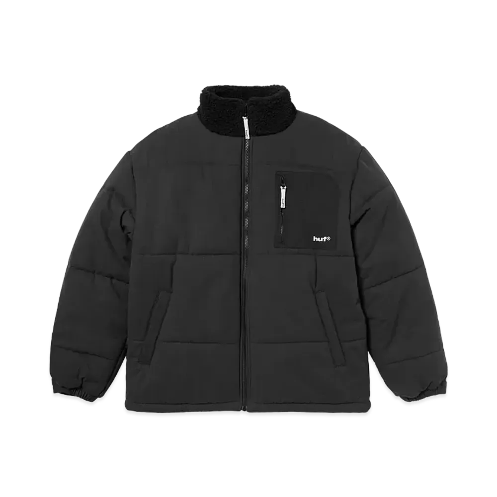 HUF Siple Puffer Jacket "Black"