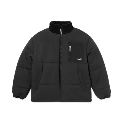HUF Siple Puffer Jacket "Black"