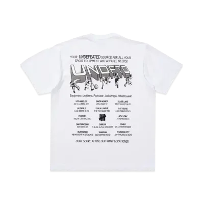 UNDEFEATED Team Store S/S Tee "White"