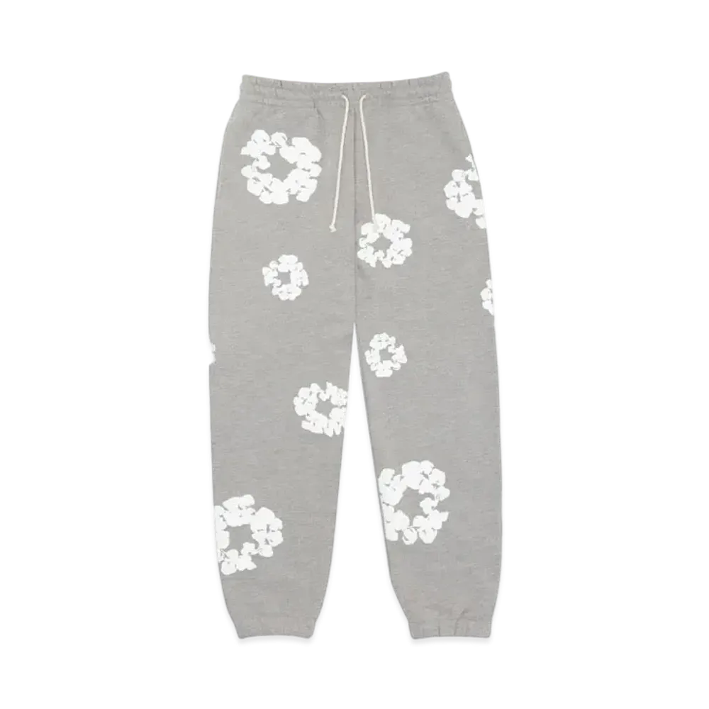 DENIM TEARS The Cotton Wreath Sweat Pants "Grey"