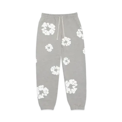 DENIM TEARS The Cotton Wreath Sweat Pants "Grey"