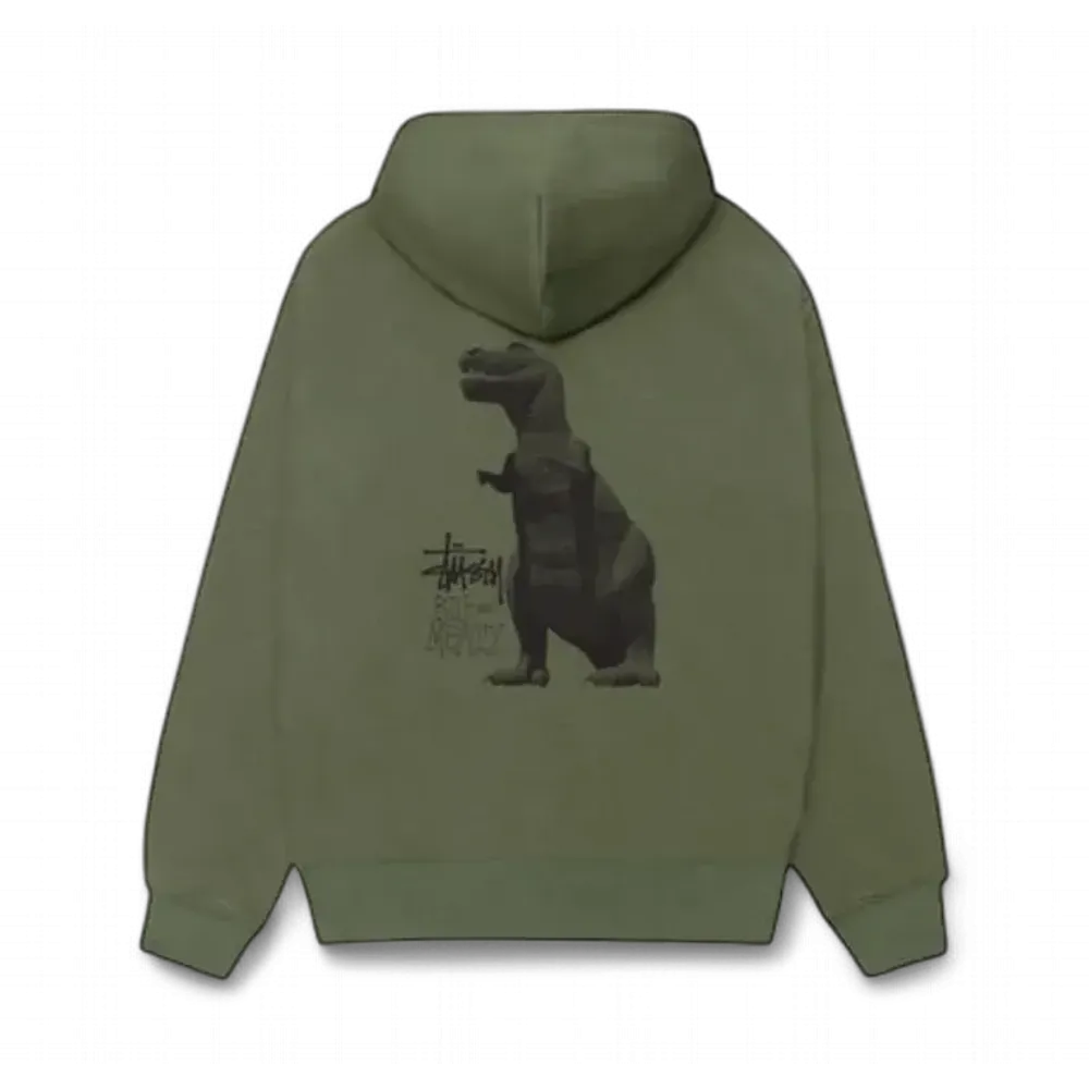 Stussy Big & Meaty Zip Hoodie "Olive"
