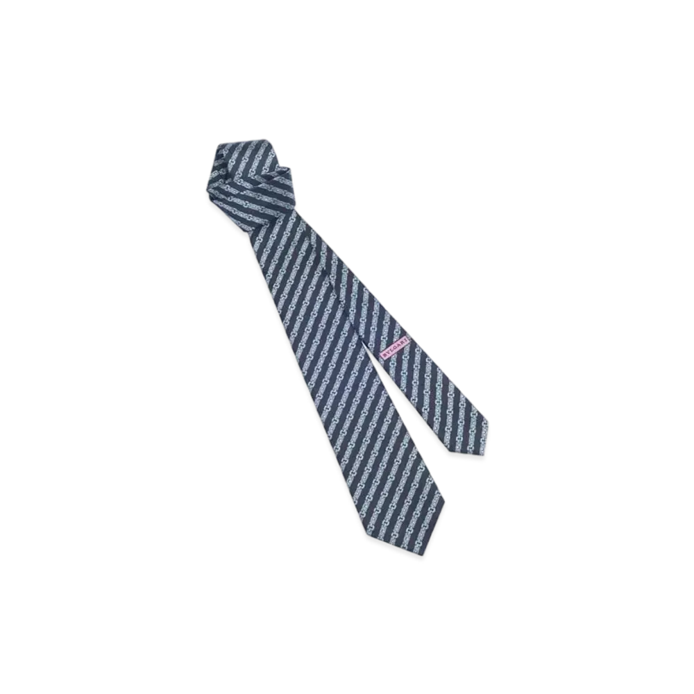 BVLGARI Formal Tie "Blue"