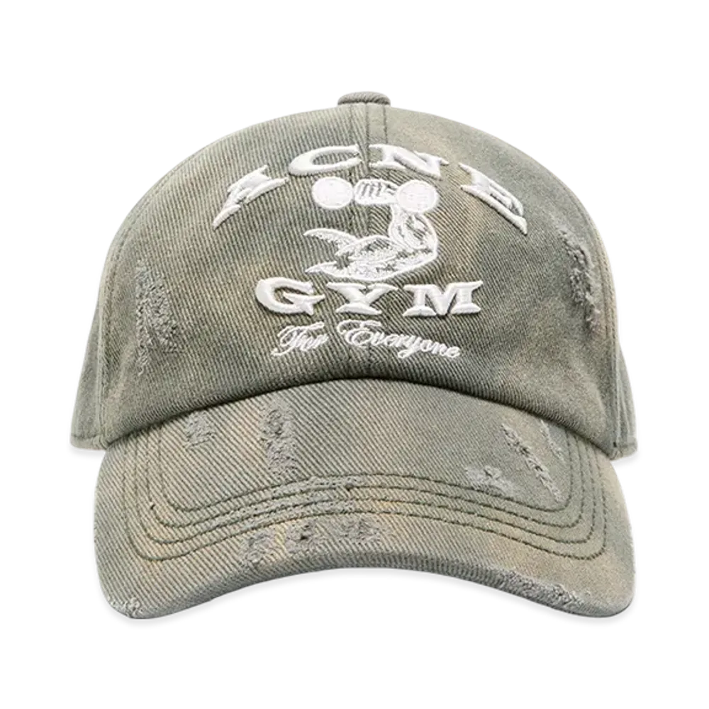 Acne Studios Logo Cap "Asphalt Grey"