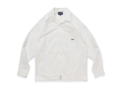 DESCENDANT Summer Oxford LS Shirt "White"