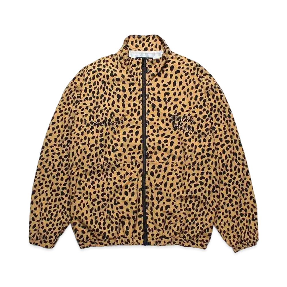 WACKO MARIA Gramicci / Leopard Track Jacket "Beige"