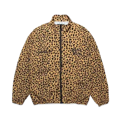 WACKO MARIA Gramicci / Leopard Track Jacket "Beige"