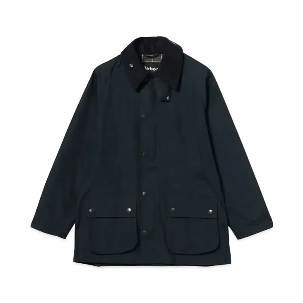 Barbour x BEAMS F Bedale Classic Fit Peach Skin Jacket "Navy"