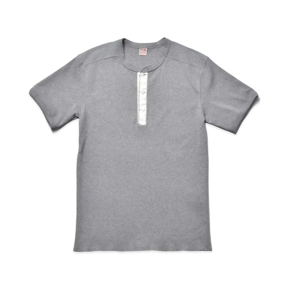 THE REAL McCOY'S Union Henley Undershirt S/S "Grey"