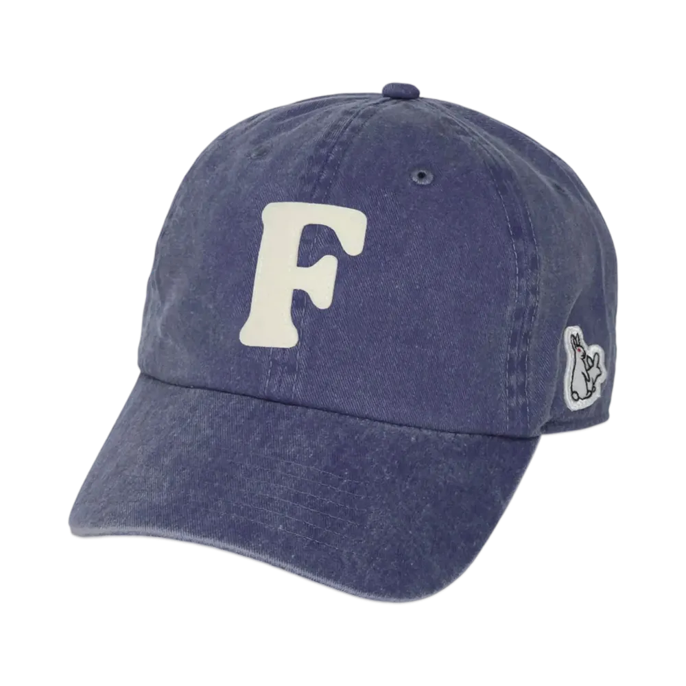 FR2 F Logo Garment Dye Cap "Blue"