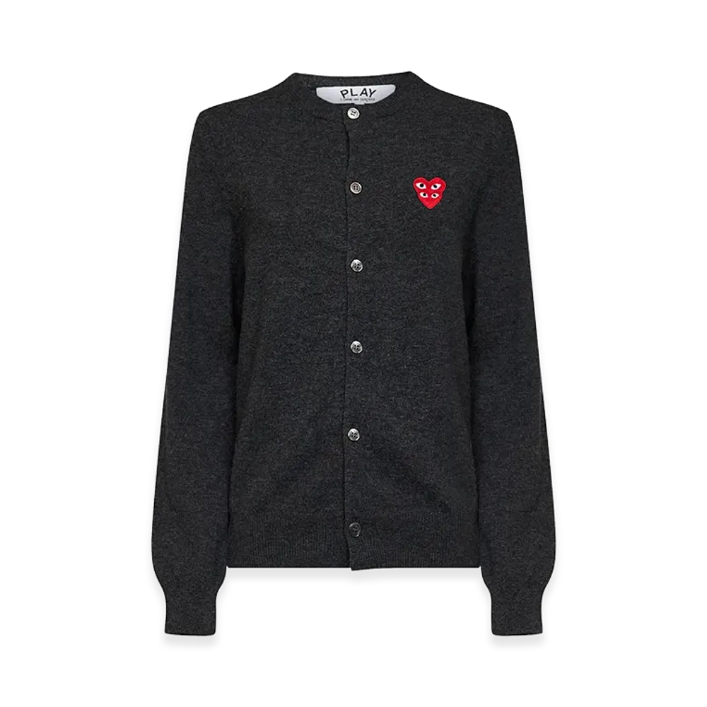 PLAY COMME des GARCONS Women's Sweaters "Dark Gray"