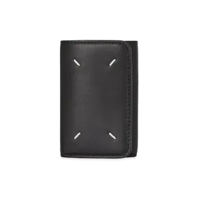 Maison Margiela Tri-fold Wallet "Black"