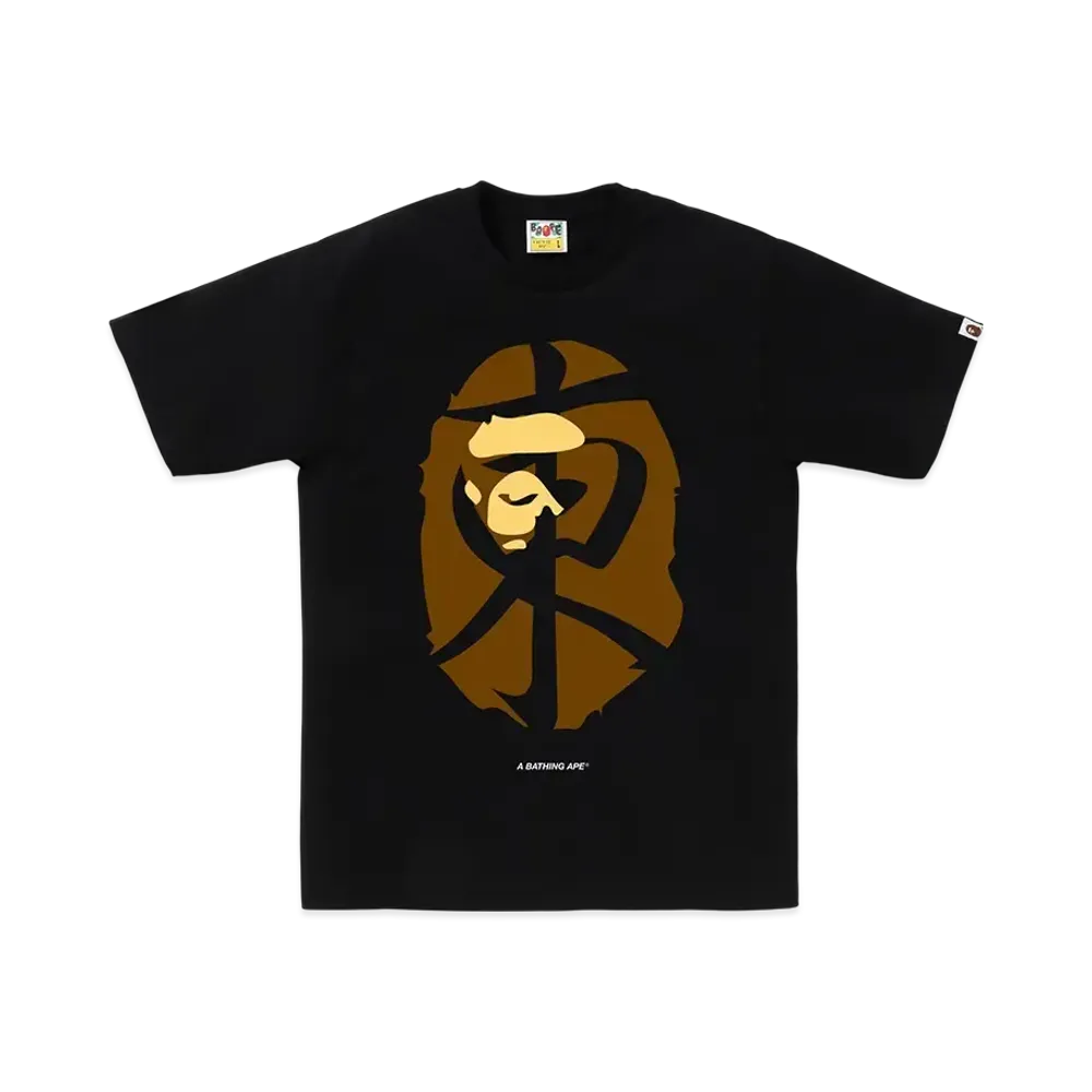 A BATHING APE Tokyo Ape Head Tee #2 "Black"