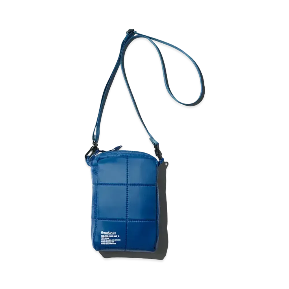 FreshService Quilted Cube Bag_S "Blue"