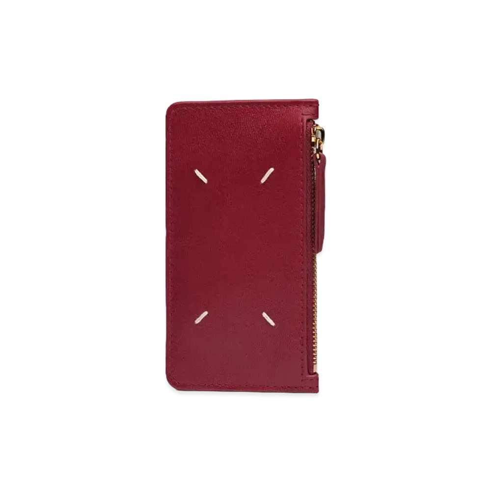 Maison Margiela Recicla Wallet "Haute Red"