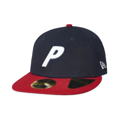 PALACE P New Era Lp 59Fifty "Navy"