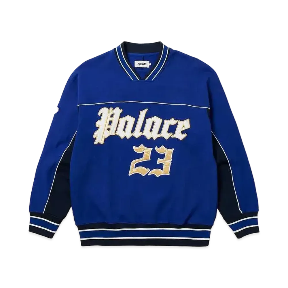 PALACE Believe Crew "Navy"