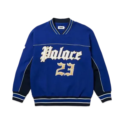 PALACE Believe Crew "Navy"