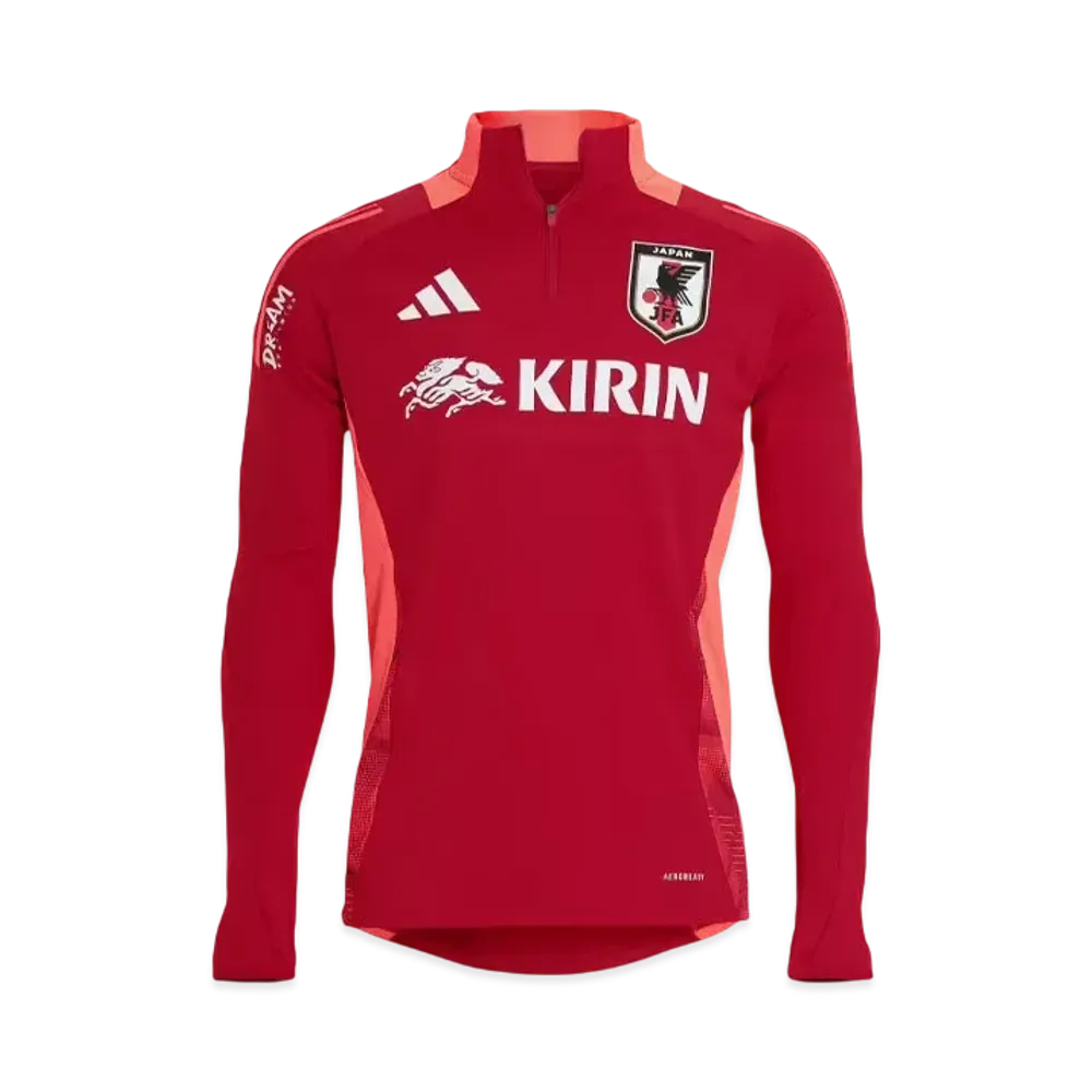 adidas Japan Soccer National Team Tiro24 Competition Training Top "Team Power Red 2"