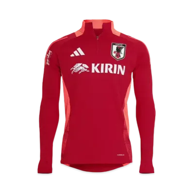 adidas Japan Soccer National Team Tiro24 Competition Training Top "Team Power Red 2"
