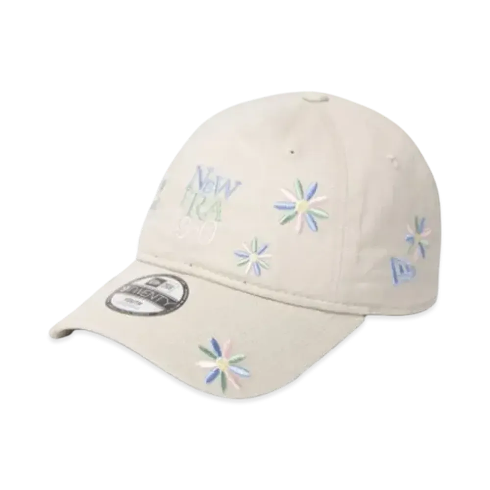 NEW ERA Youth 9Twenty Flower Embroidery New Era 1920 "Stone"