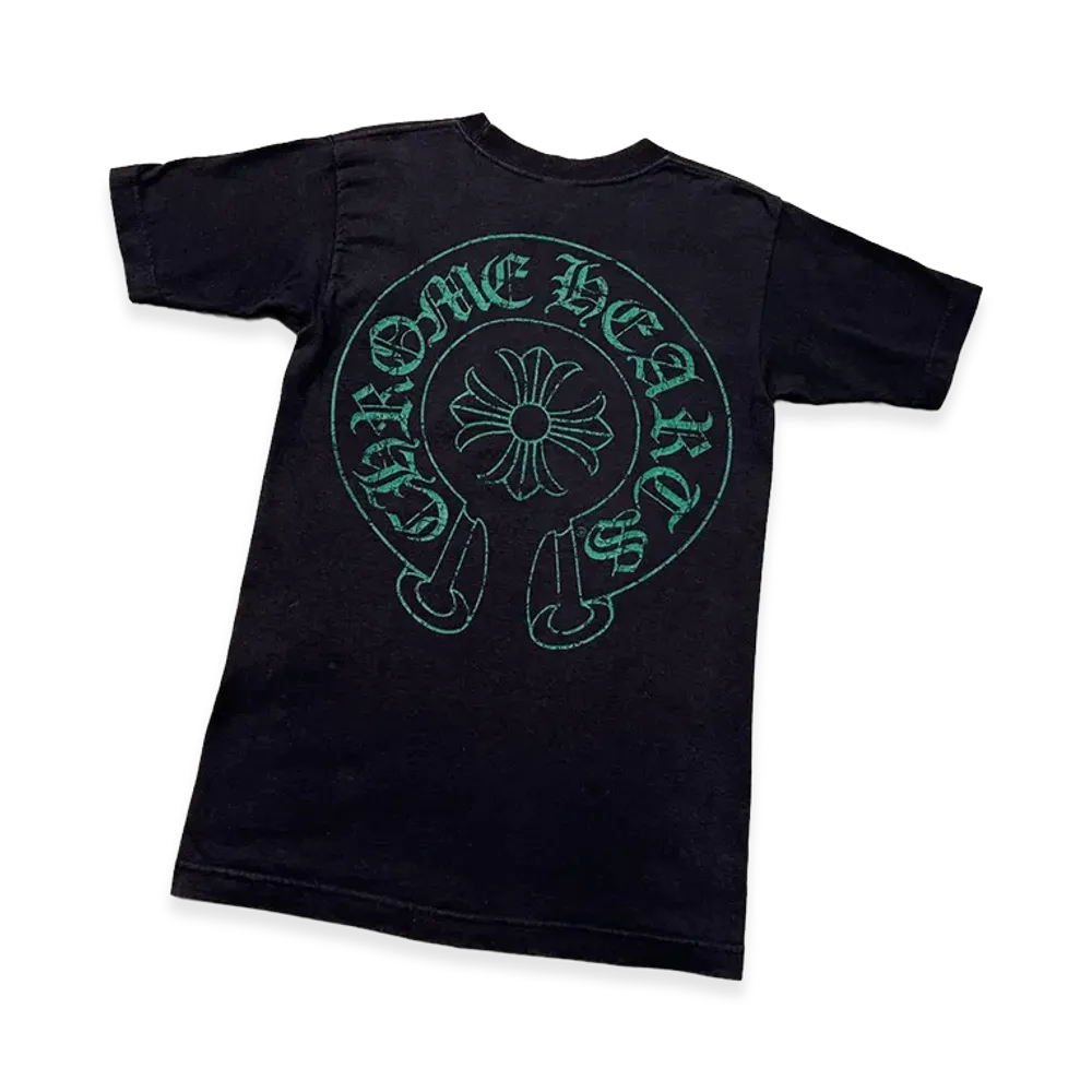 Chrome Hearts Horseshoe S/ST-shirt "Black/Green"