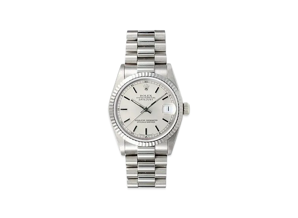 ROLEX Datejust "Silver/White Gold"