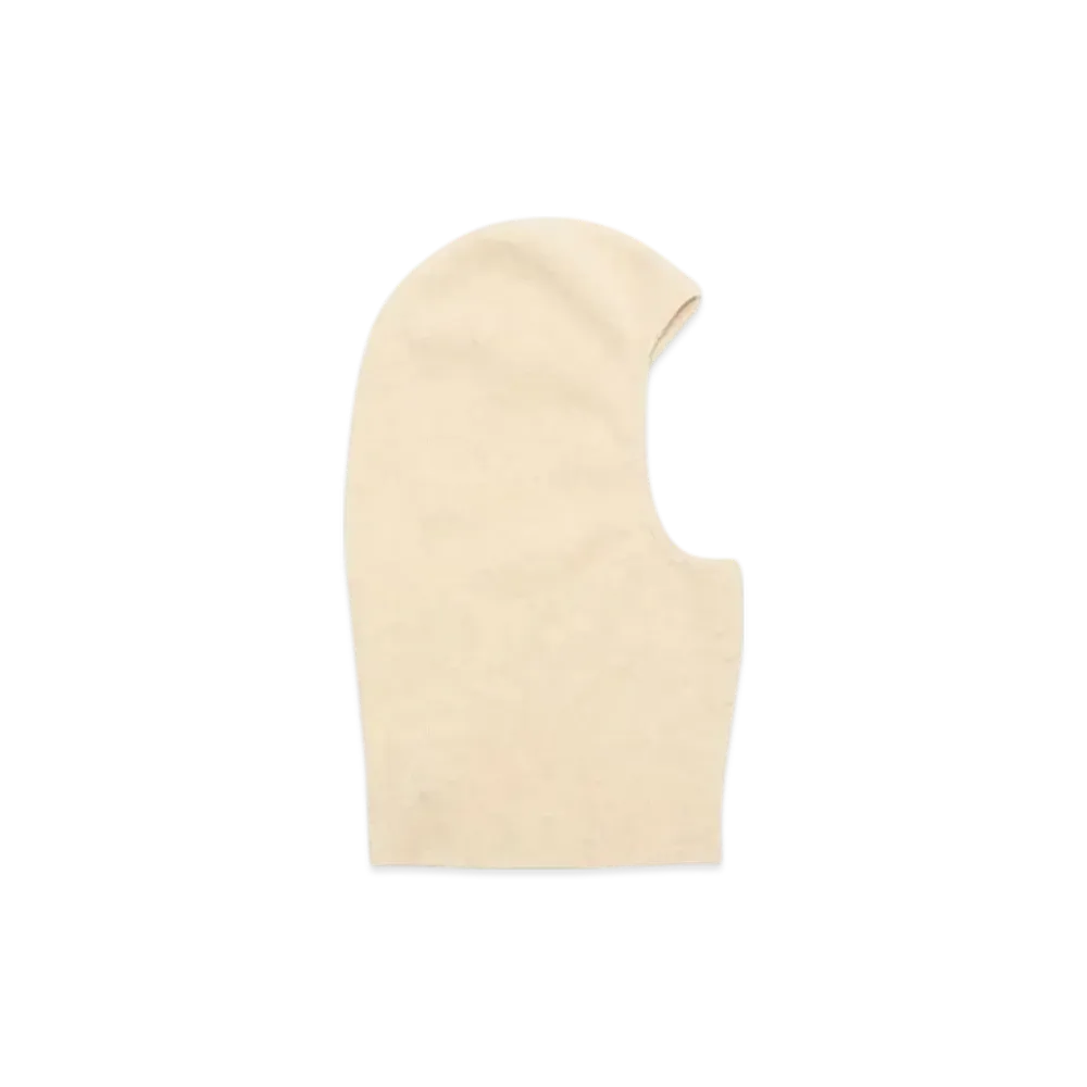 Acne Studios Face Logo Balaclava Beanie "Oatmeal Melange"