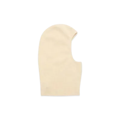 Acne Studios Face Logo Balaclava Beanie "Oatmeal Melange"