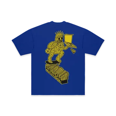 Travis Scott Cactus Jack x Virgil Abloh Archive x Architecture Cactus Skate Tee "Blue"