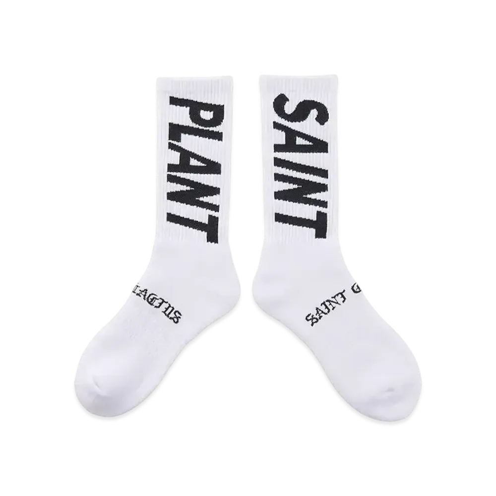 Saint Mxxxxxx x Cactus Plant Flea Market Plant Socks "White"