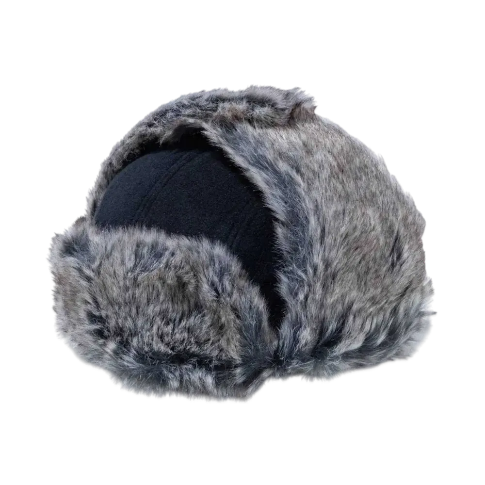 NEW ERA BLACK LABEL FW24 Trapper Polartec Fleece "Black"