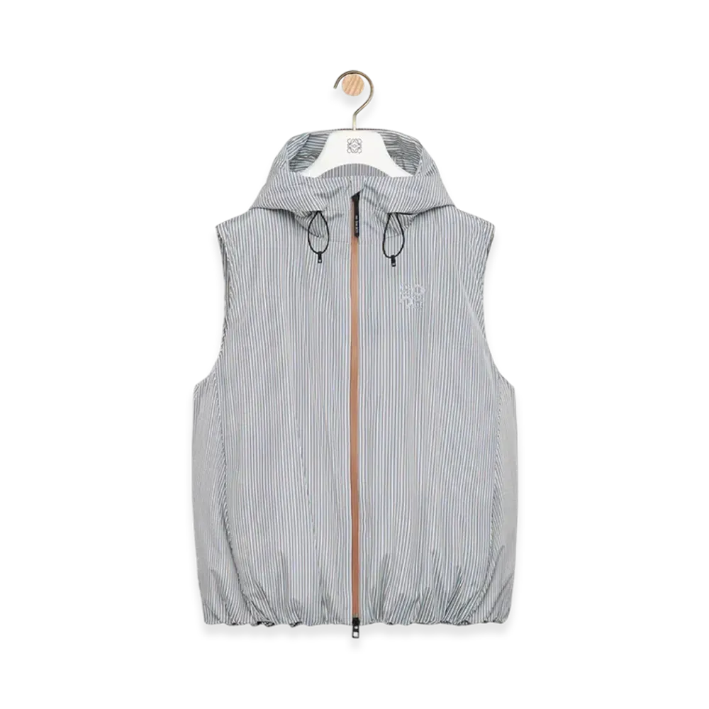 LOEWE x On Puffer Vest (Technical Shell) "Beige/Blue"
