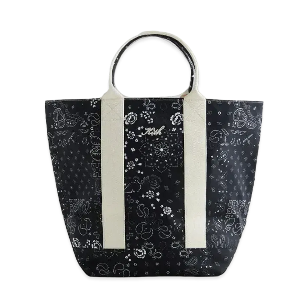 Kith Paisley Tote Bag "Black"