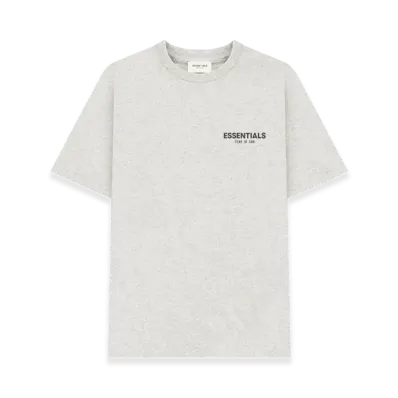 FEAR OF GOD ESSENTIALS Point Logo T-Shirt "Light Oatmeal"