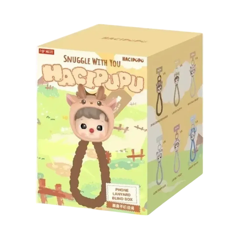 POP MART HACIPUPU Snuggle With You Series Strap [Piece]