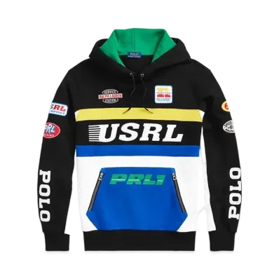 Polo Ralph Lauren Racing Hoodie "Black"