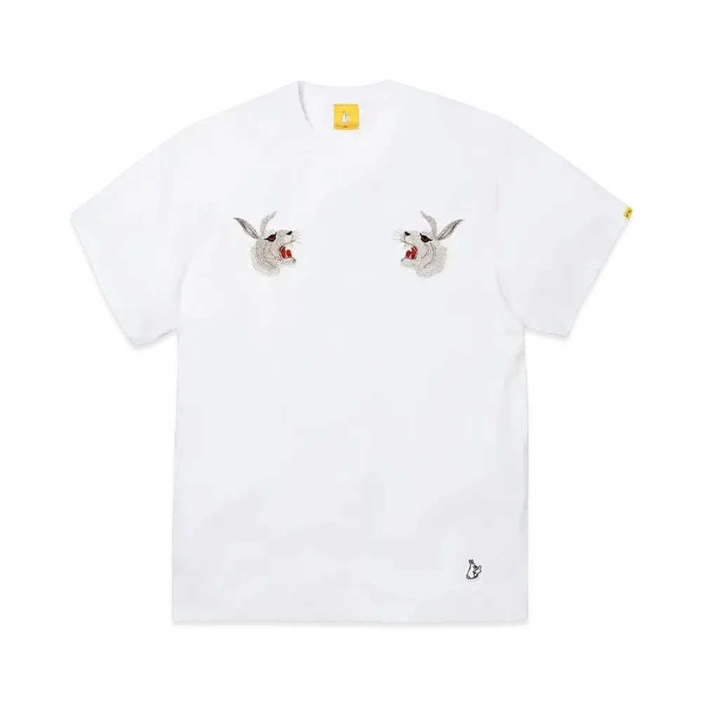 FR2 Embroidery Souvenir T-Shirt "White"