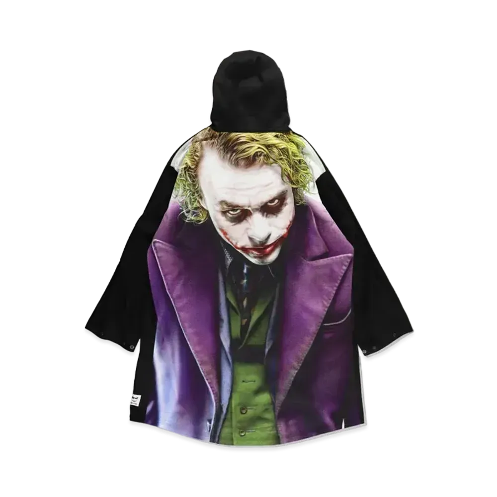 WIND AND SEA x The Dark Knight The Joker Mascotokds Coat "Black"