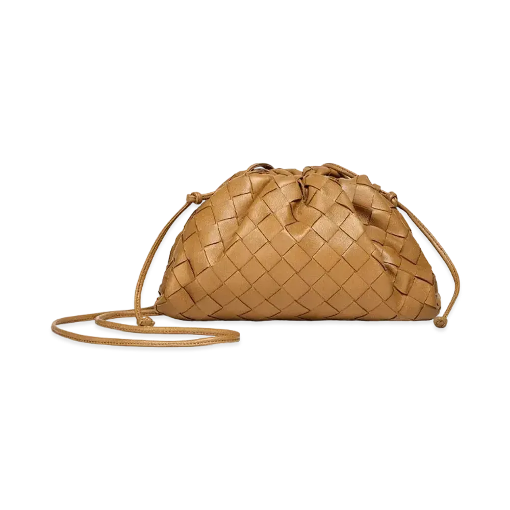 Bottega Veneta Mini Pouch "Caramel"