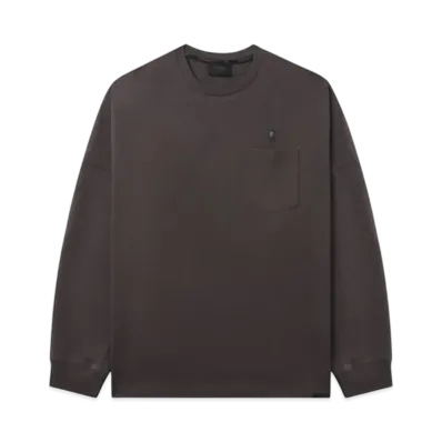 A BATHING APE Bape Black Embroidery Long Tee "Ivory"