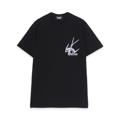 WILDSIDE YOHJI YAMAMOTO Swallow T-Shirt "Black"
